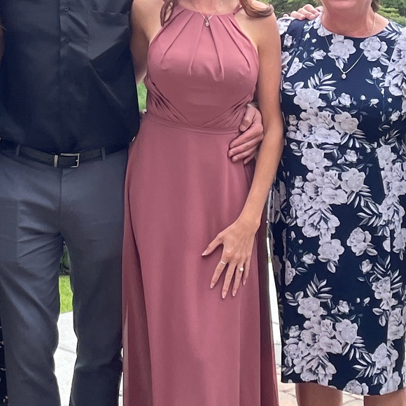 Bridesmaid Dress - JJs House - Dusty Rose 🌸 - Picture 6 of 11